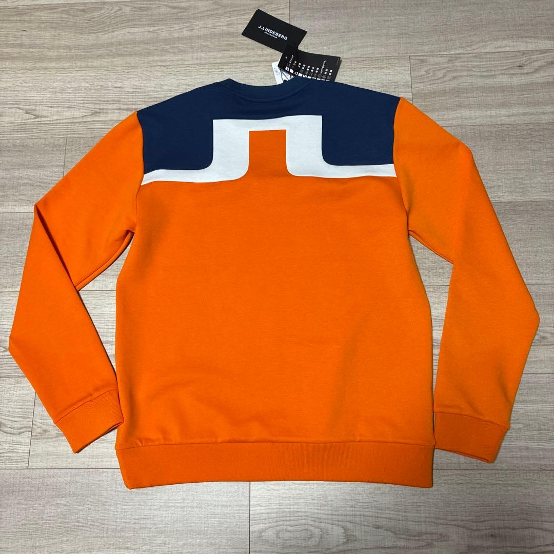 未使用 jリンドバーグ ゴルフ スウェット Jeff Crew Neck M