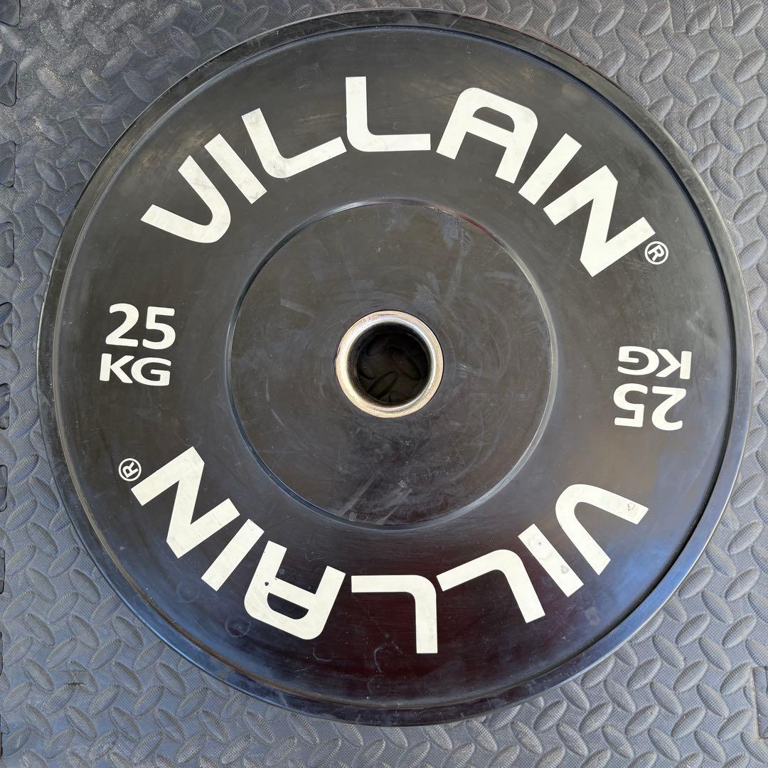 バンパープレートセット VILLAIN 5kg〜25kg 合計150kg