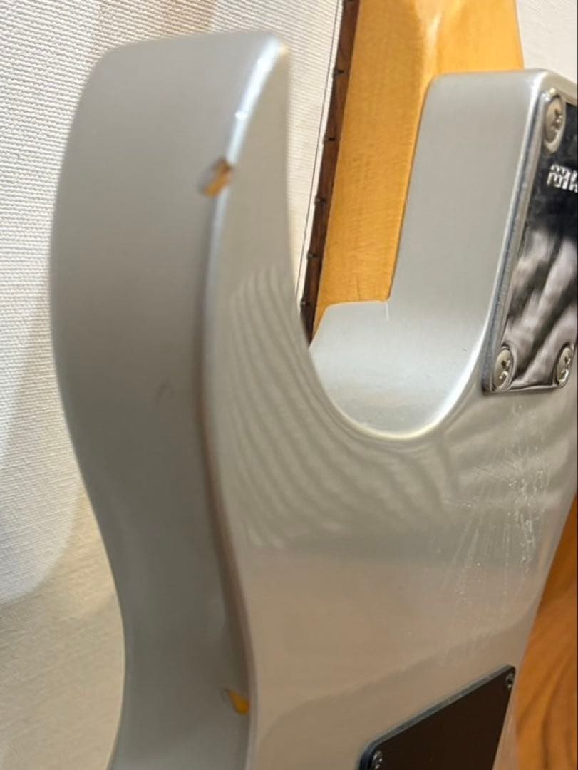 FERNANDES FGZ-1C フェルナンデス エレキギター シルバー