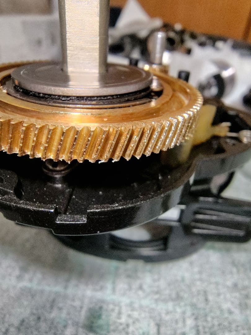 アブガルシア　レボ　ビッグシューターコンパクトL　スプールがパワークランク仕様