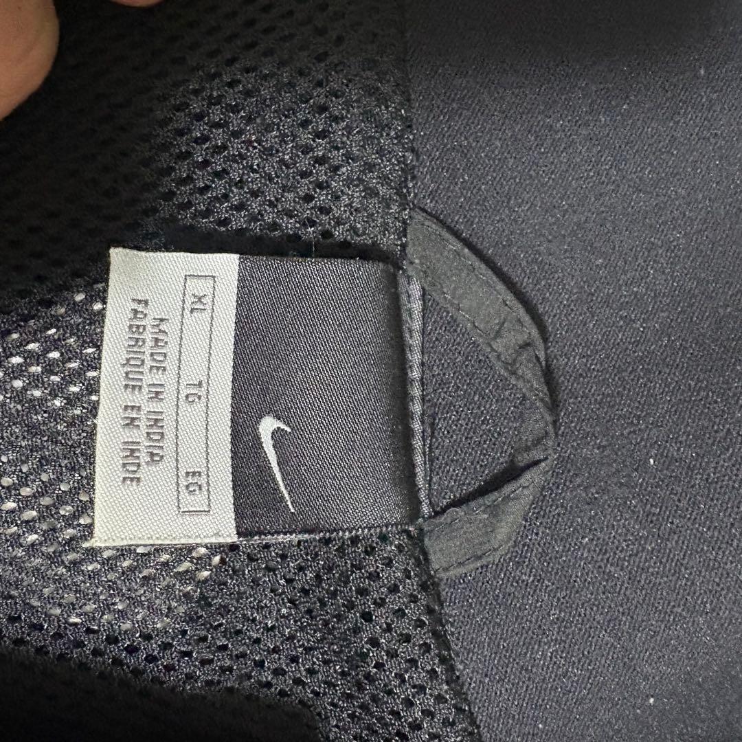 ナイキ製　ユベントス　トラックジャケット　XL 黒　大きいサイズ Y2K