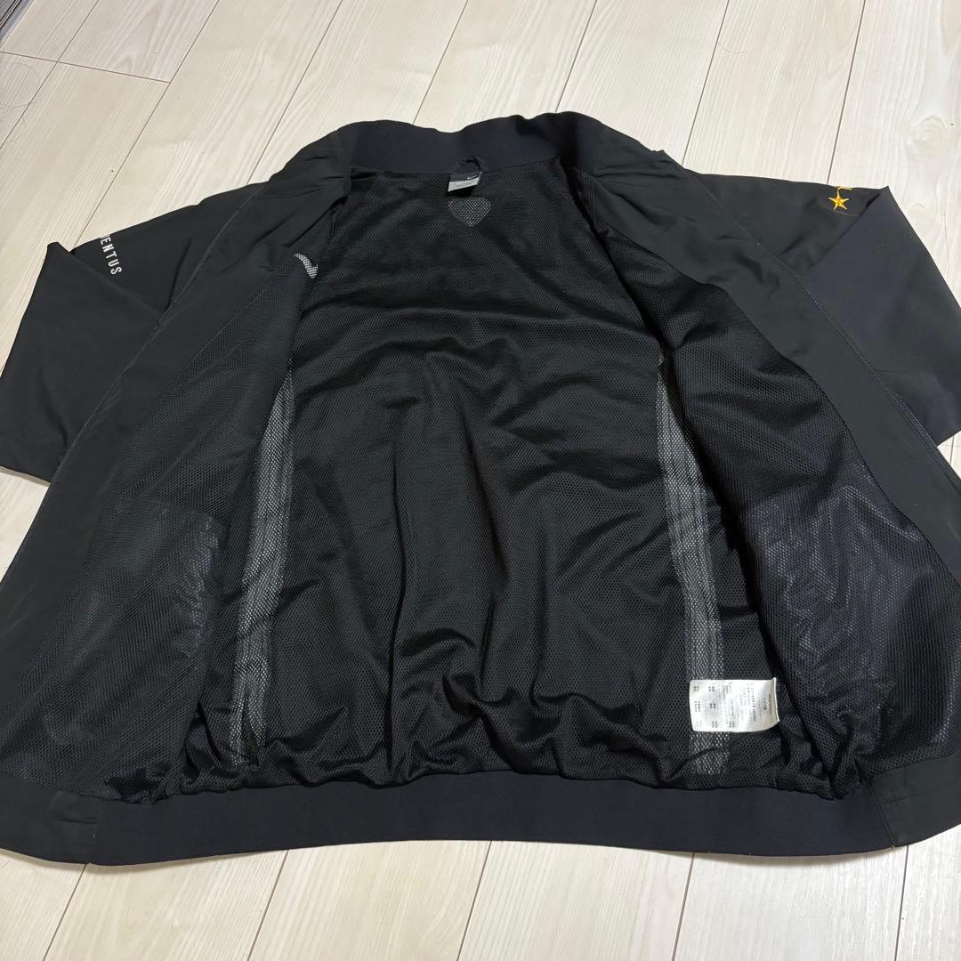 ナイキ製　ユベントス　トラックジャケット　XL 黒　大きいサイズ Y2K