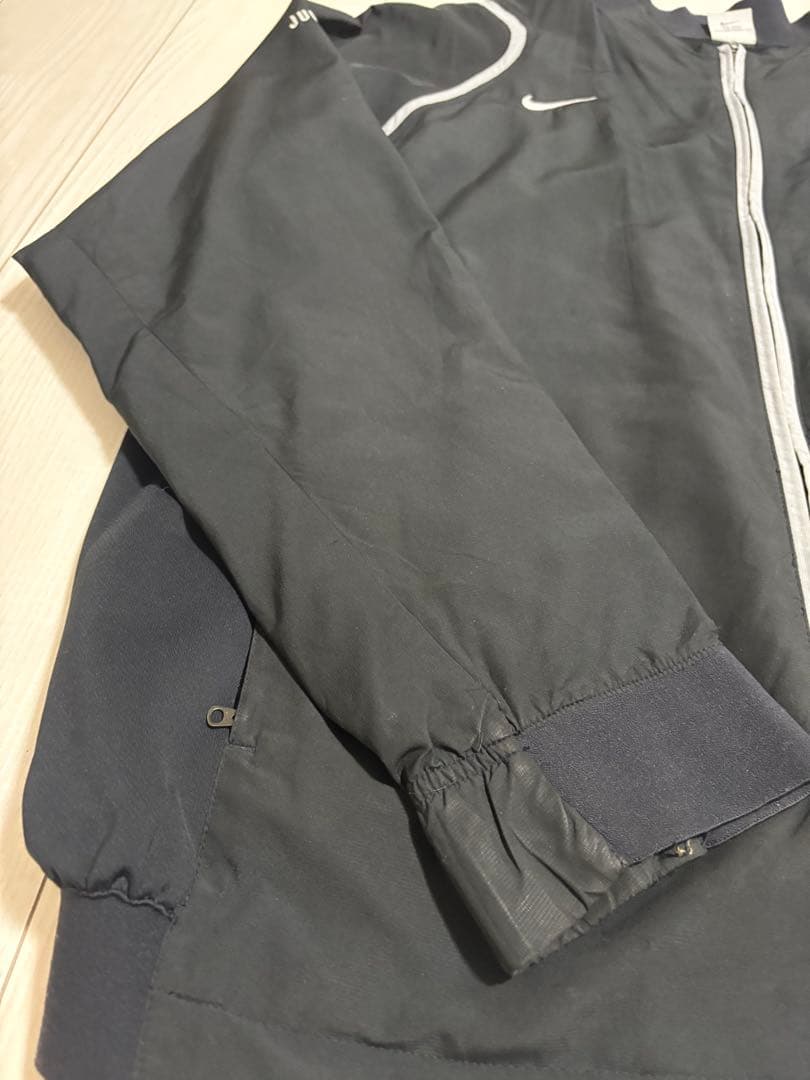 ナイキ製　ユベントス　トラックジャケット　XL 黒　大きいサイズ Y2K