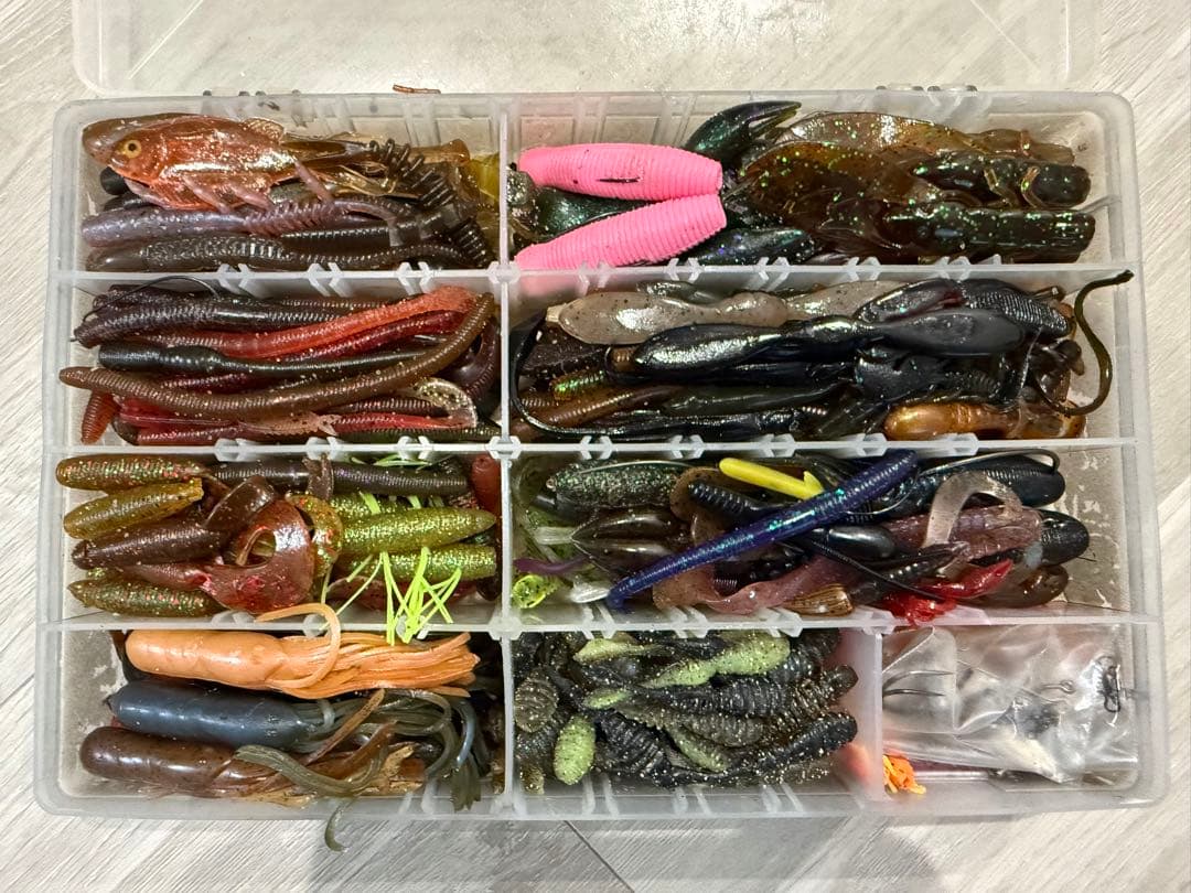 ワーム　超大量セット　ソフトルアー