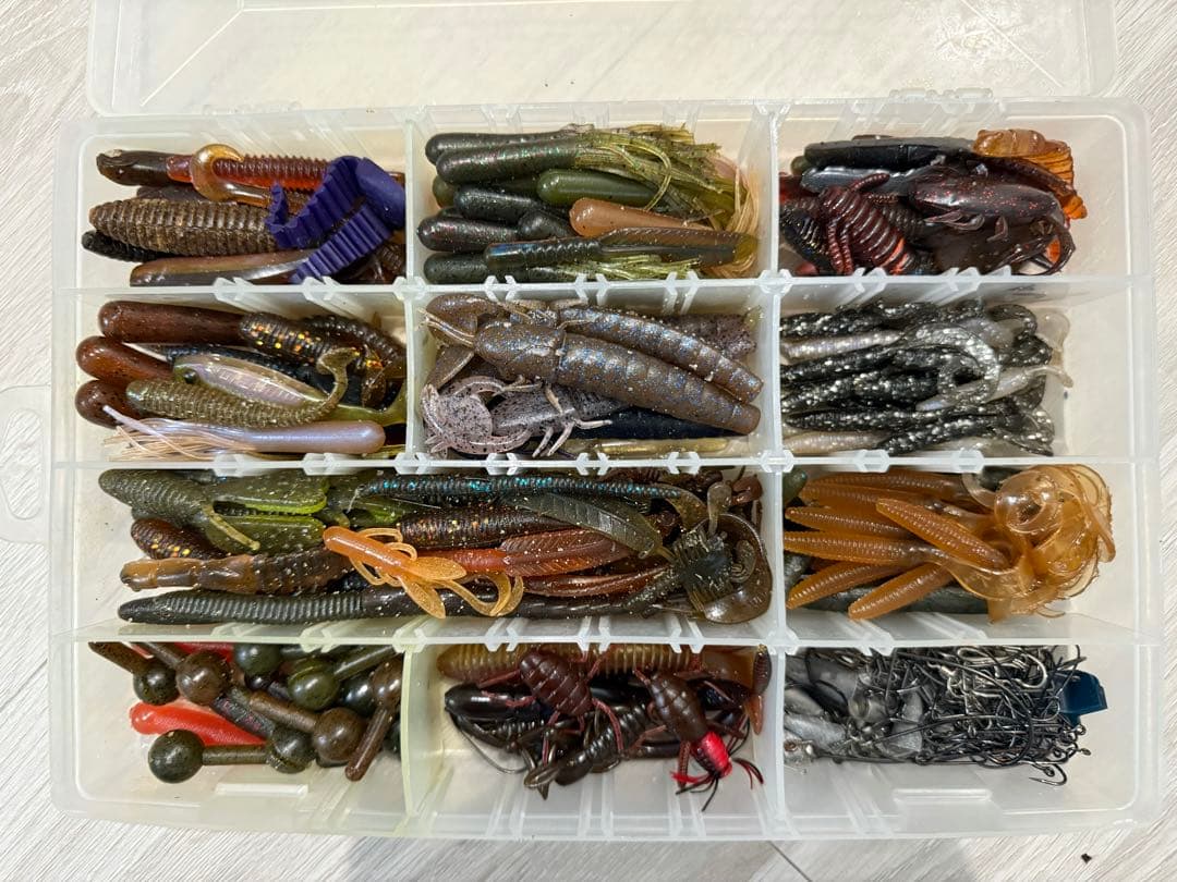 ワーム　超大量セット　ソフトルアー
