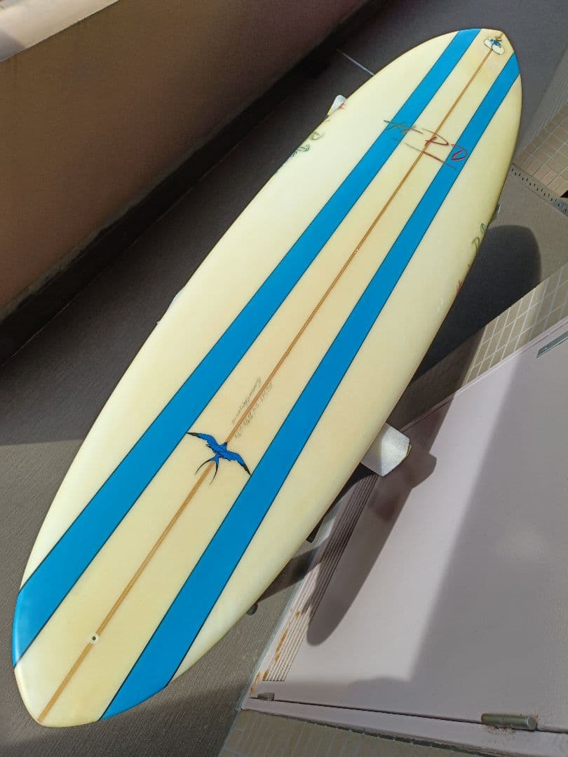 ドナルドタカヤマ　本人シェイプ　ヴィンテージ　フローエッグ 7.4''　湘南手渡