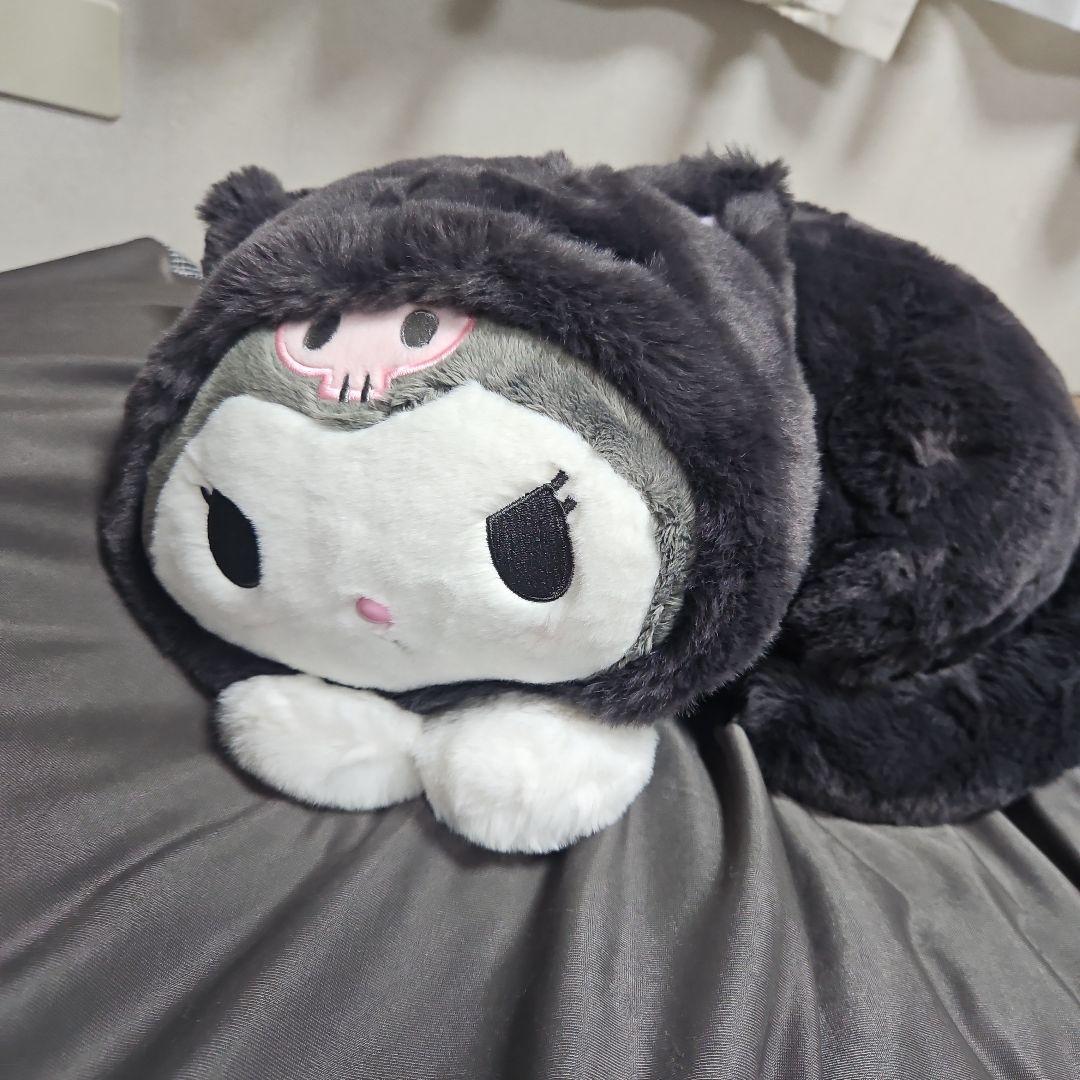 新品　サンリオ SANRIO クロミ 猫みたいなクッション いやしのにゃんこ