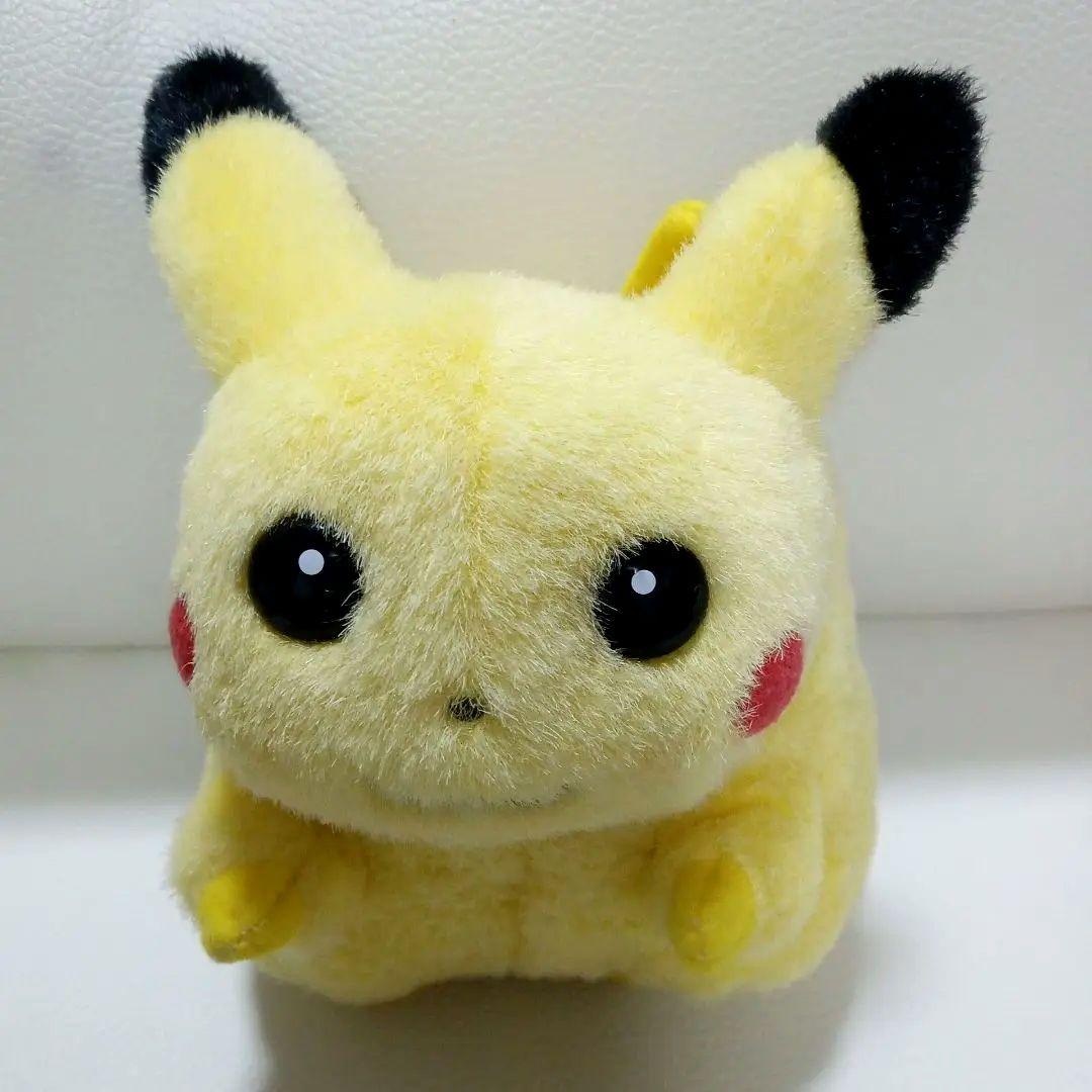 初期　ピカチュウ　ぬいぐるみ　TOMY　お腹を押すと鳴く　美品　希少