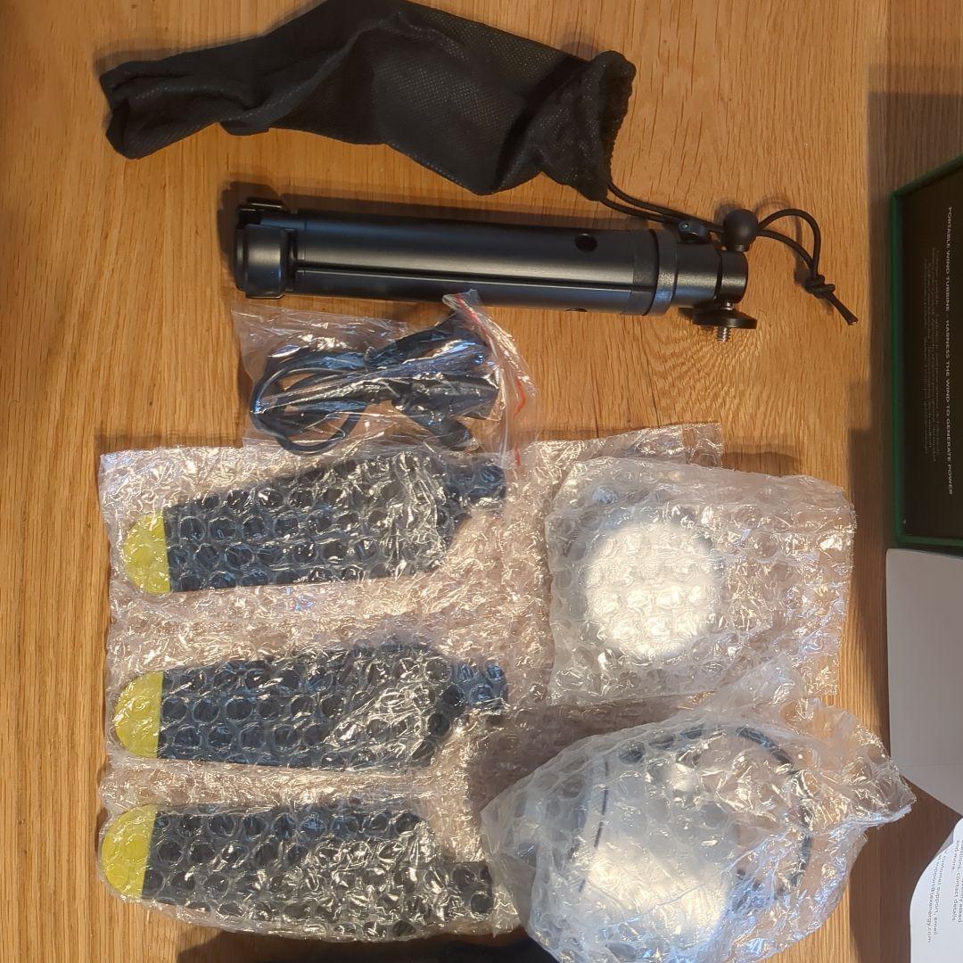 Infinite Air　ポータブル風力発電機