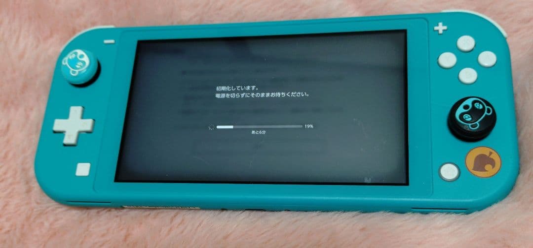 Nintendo Switch Lite どうぶつの森デザイン　アロハ柄