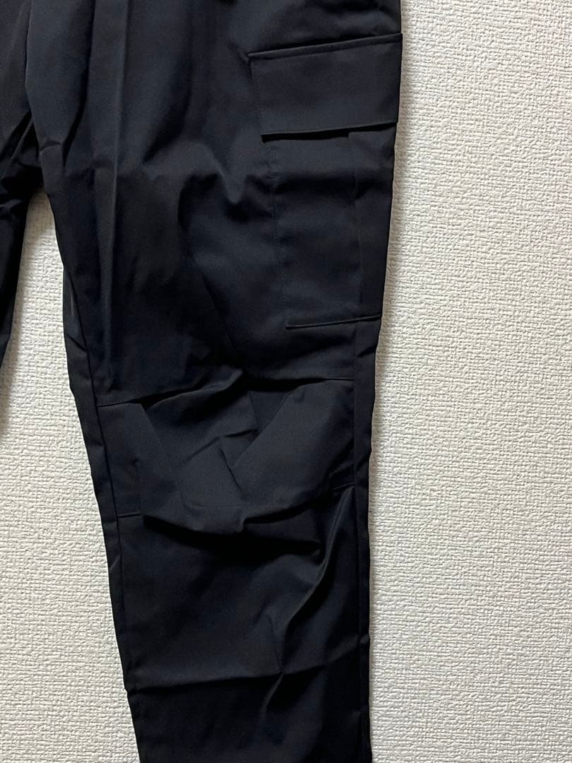 mid 90s club　カーゴジョガーパンツ　/XL　ブラック　ストレッチ　黒
