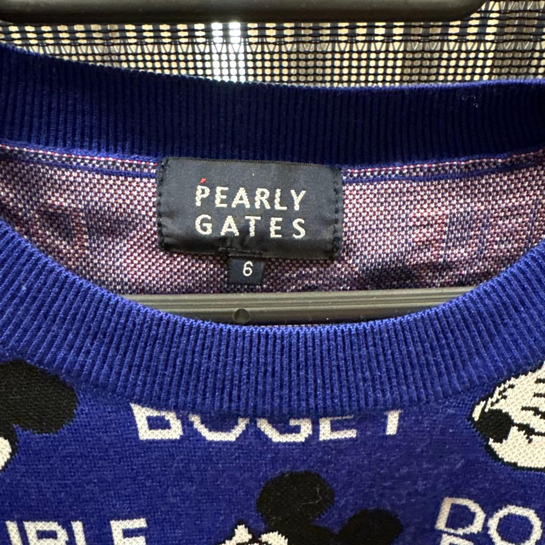 【美品】PEARLY GATES ミッキーマウス セーター サイズ6