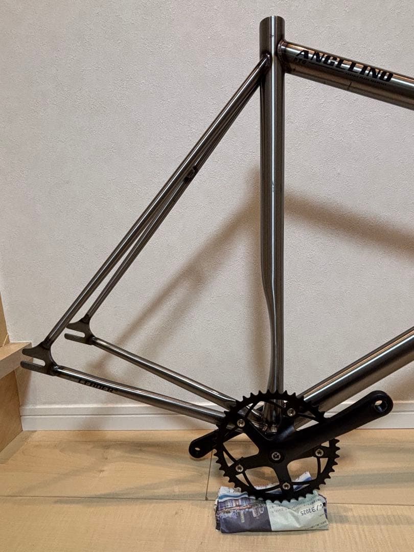 LEADER BIKE★ ANGELINO(アンジェリーノ)★中古フレームセット