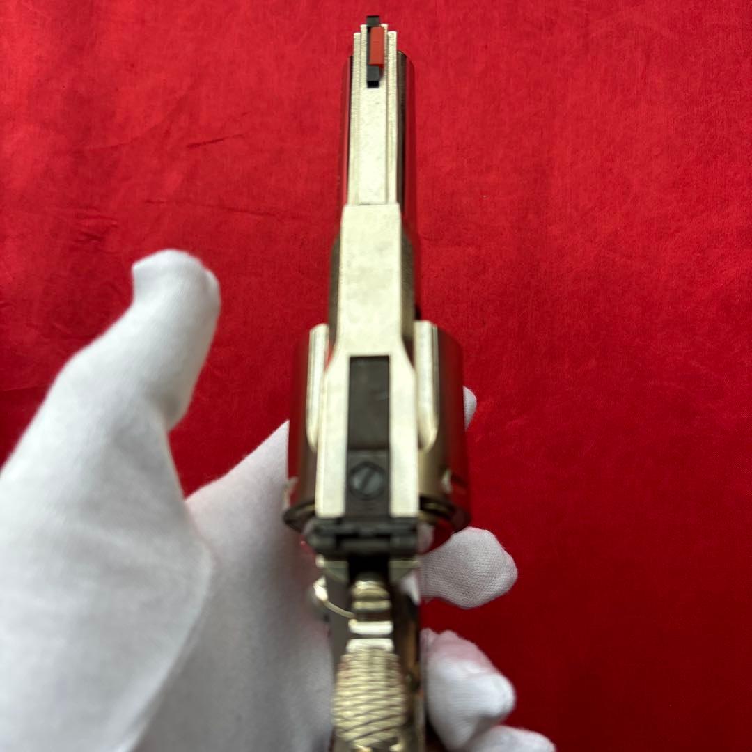 タナカ　コルトパイソン　3インチ　ニッケルシルバーフィニッシュ　ガスリボルバー