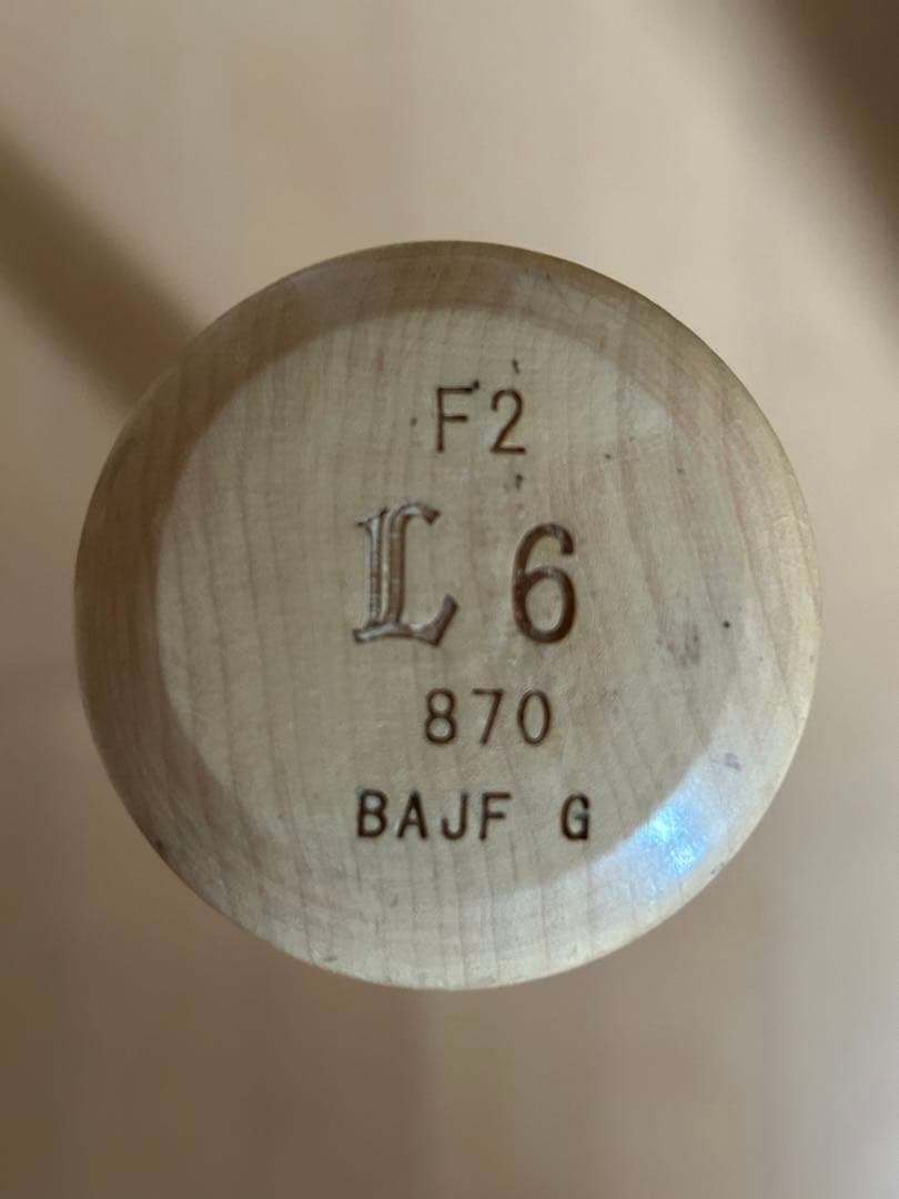 埼玉西武ライオンズ#6 源田壮亮 選手 実使用 NPBバット