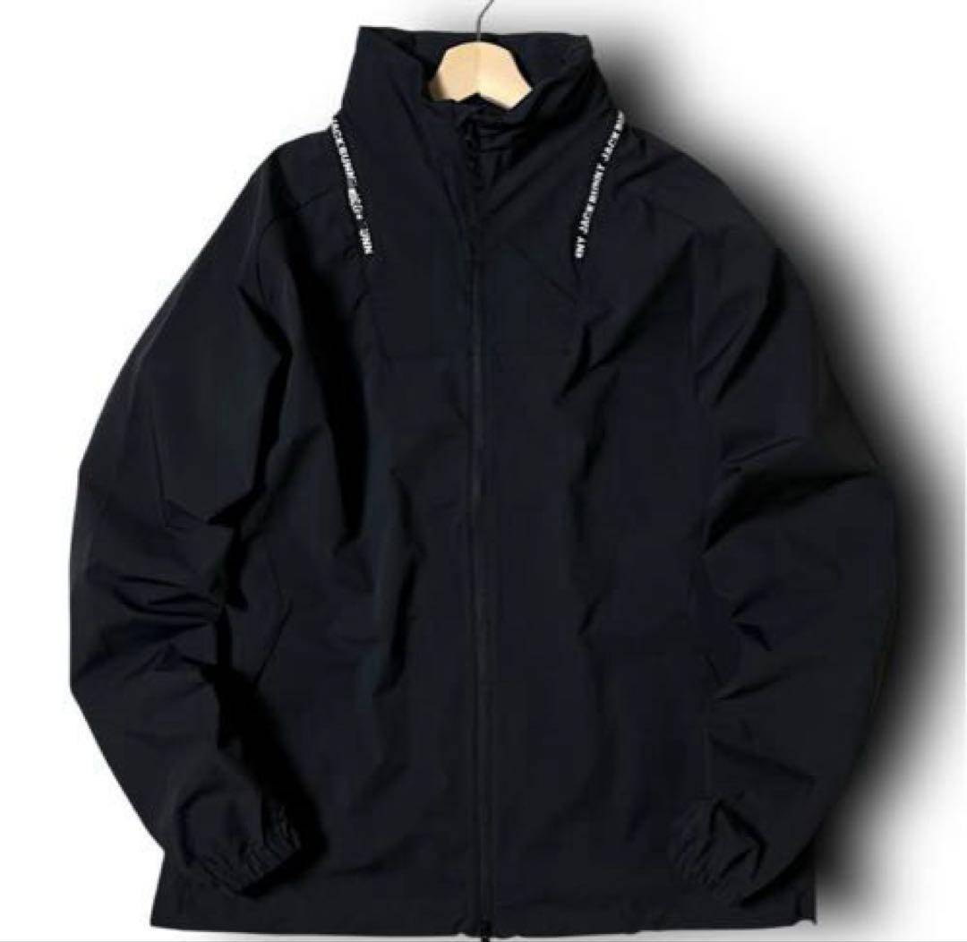 【土日限定値下げ中】ジャックバニーナイロンストレッチジャケット 黒