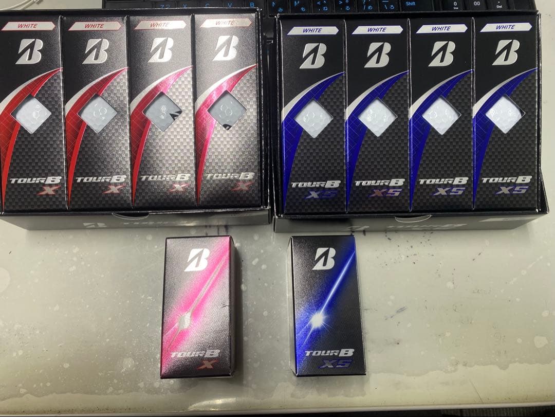 2026 TOUR B X & XS ゴルフボール 各1ダースセット　おまけ付