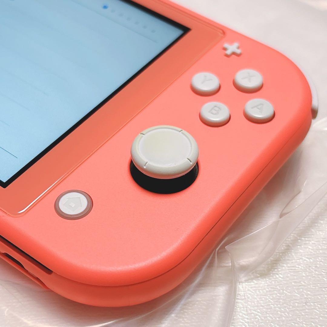極美品 Nintendo Switch Lite コーラルピンク 本体