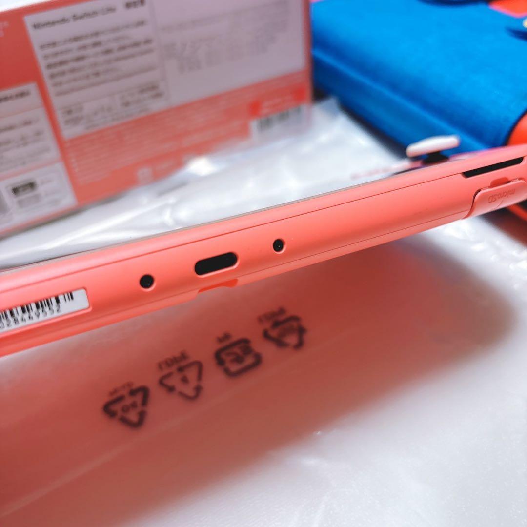 極美品 Nintendo Switch Lite コーラルピンク 本体