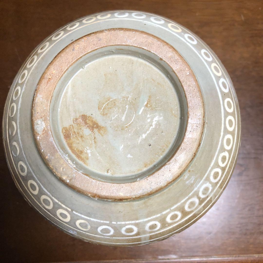 壺　鶴飛翔紋瓶