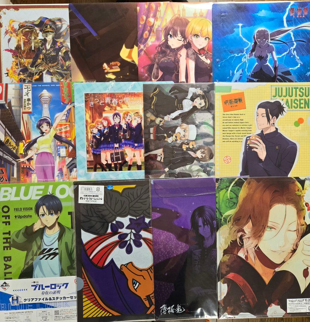 アニメグッズ キャラクターグッズ クリアファイル まとめ売り 300枚以上
