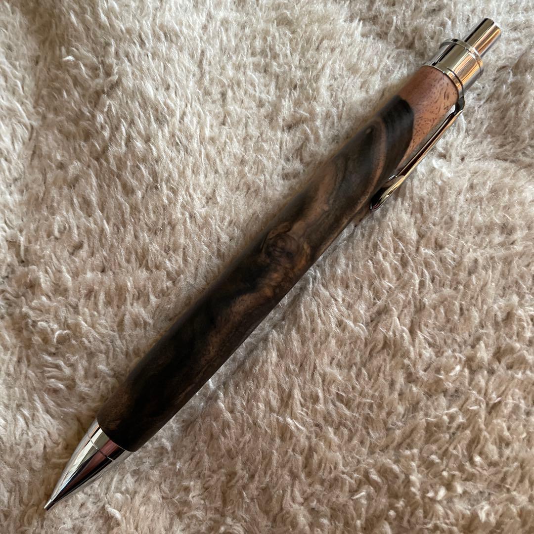 極上　黒壇　シャープペンシル