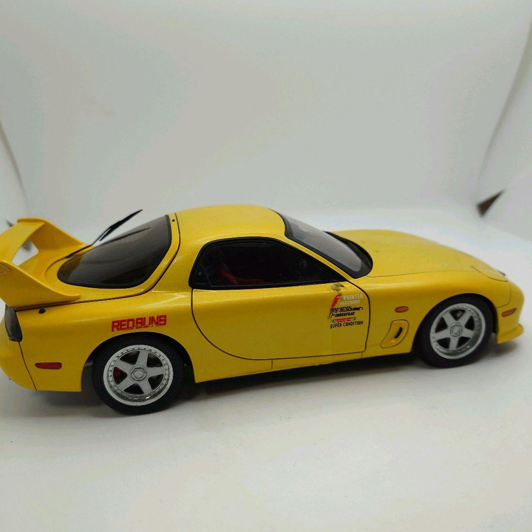 現状品 オートアート 1/18 頭文字D RX-7 (FD3S)