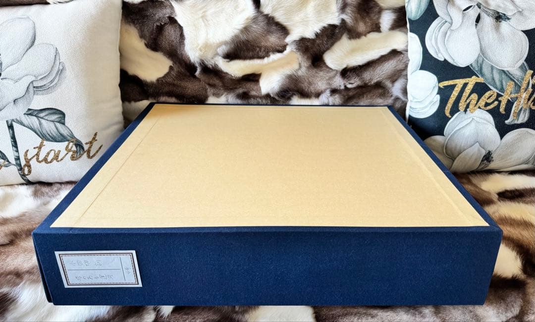 真作　小田切訓「塔のある運河」キャンバスに油彩 F4号　額装・タトウ箱・黄袋付き