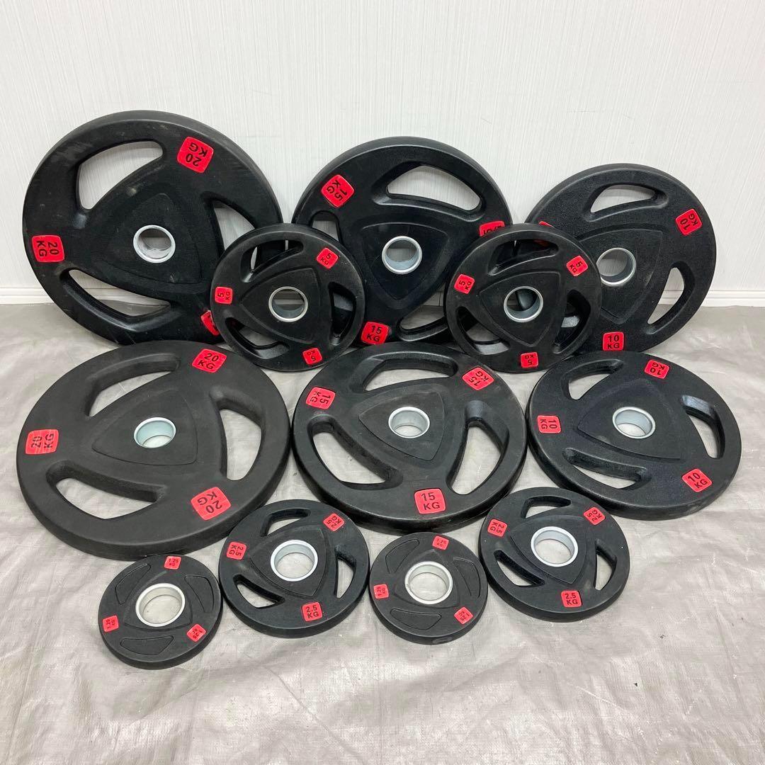 ■送料無料■ 6枚セット 60kg バーベルプレート ウエイトプレート 新品