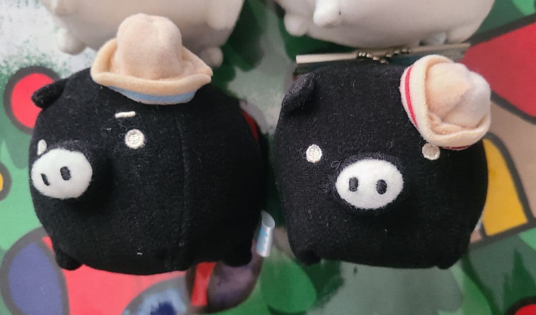 モノクロブー ぬいぐるみ マリンルック キーホルダー 全4種