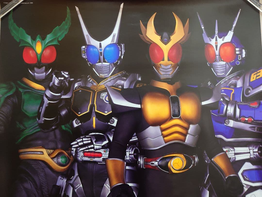 おまけ付!　映画　仮面ライダーアギト　PROJECT G4　DC版　販促ポスター