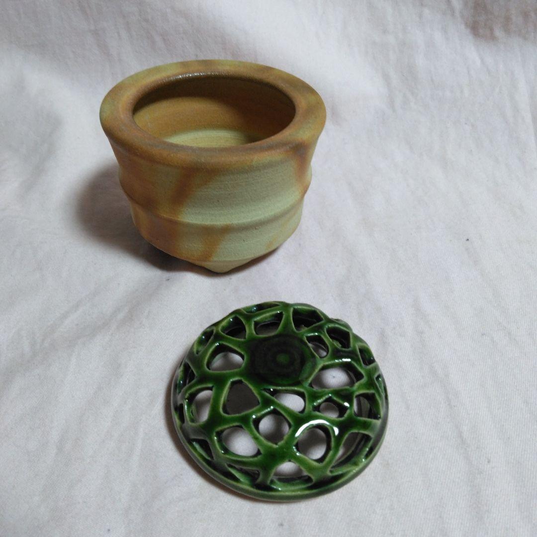 作家物　厚美作　香炉