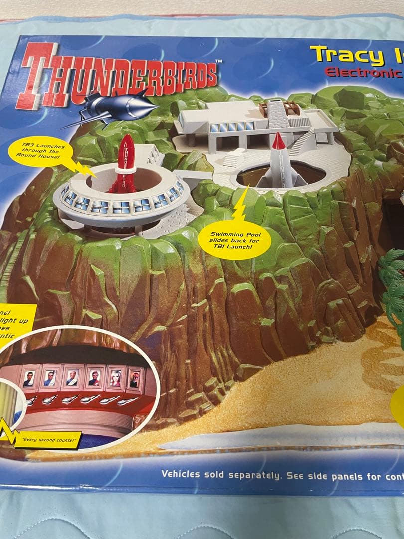 絶版品　サンダーバードトレーシーアイランドエレクトリックプレイセット