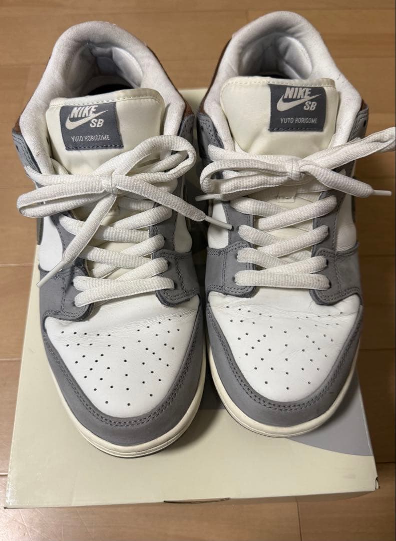 Nike SB Dunk Low グレー/ホワイト　堀米ダンク　28センチ
