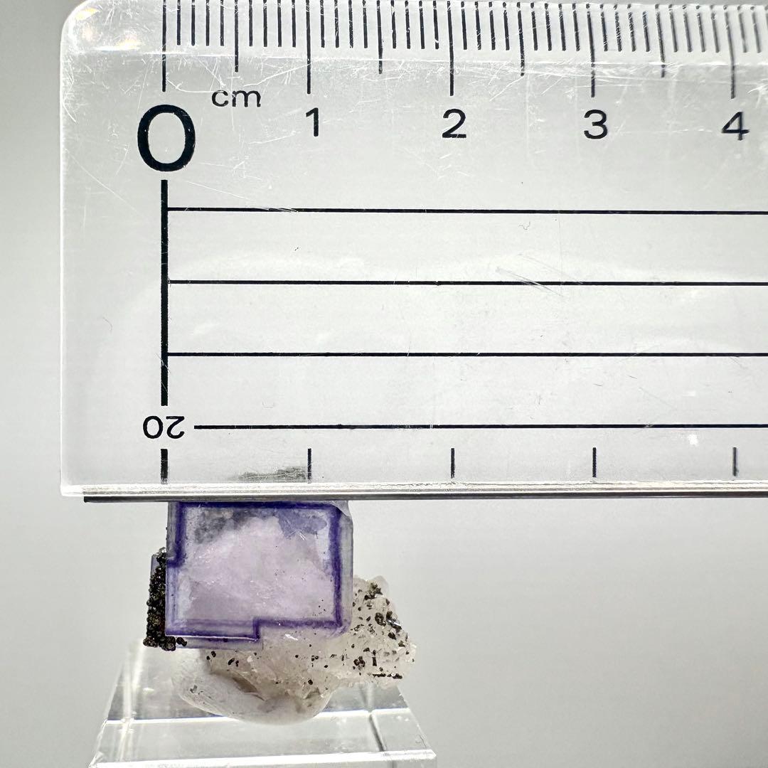 603 中国　ヤオガンシャン産　フローライト&パイライト&クォーツ