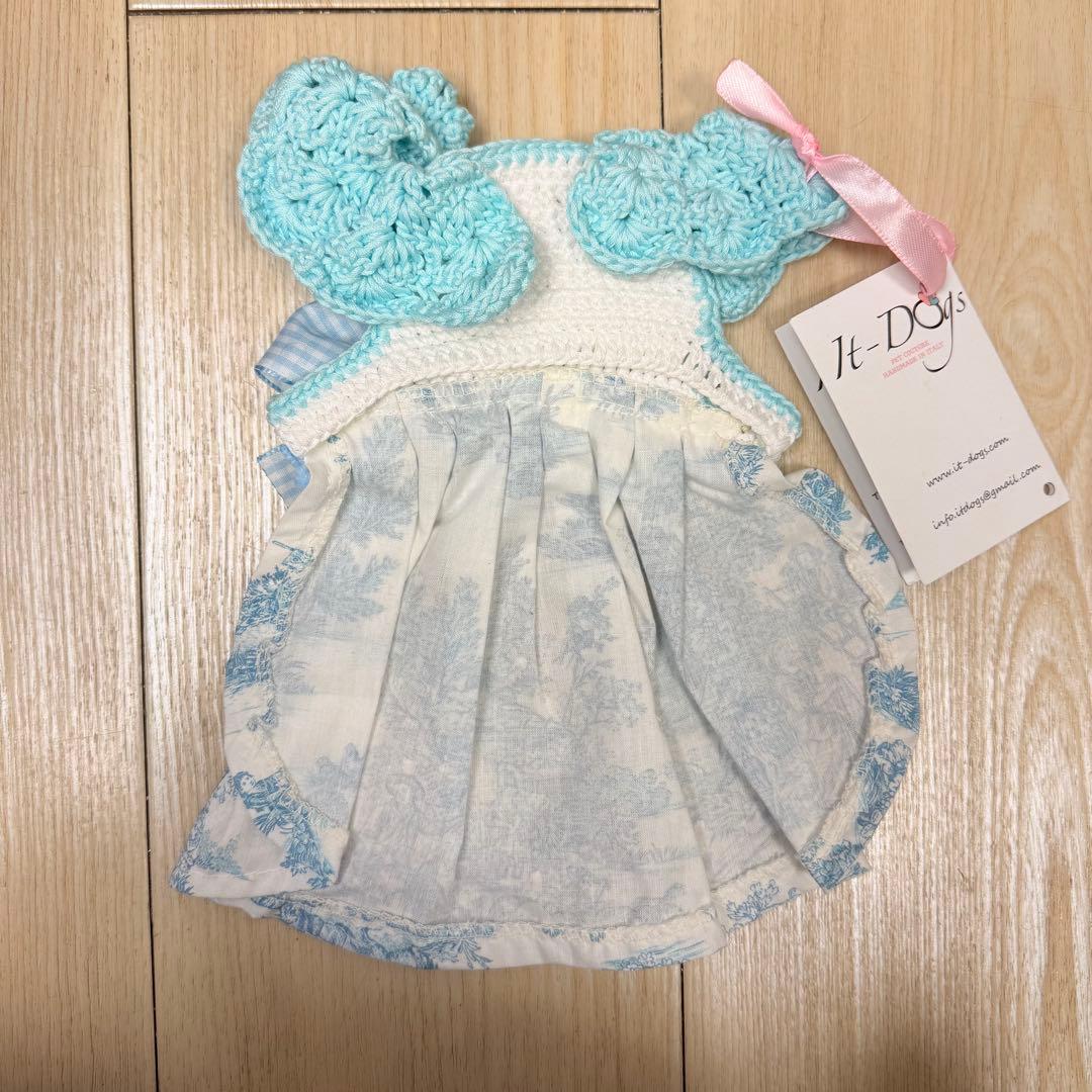 新品未使用　It Dogs 2023 Summer トワルドジュイドレス　水色