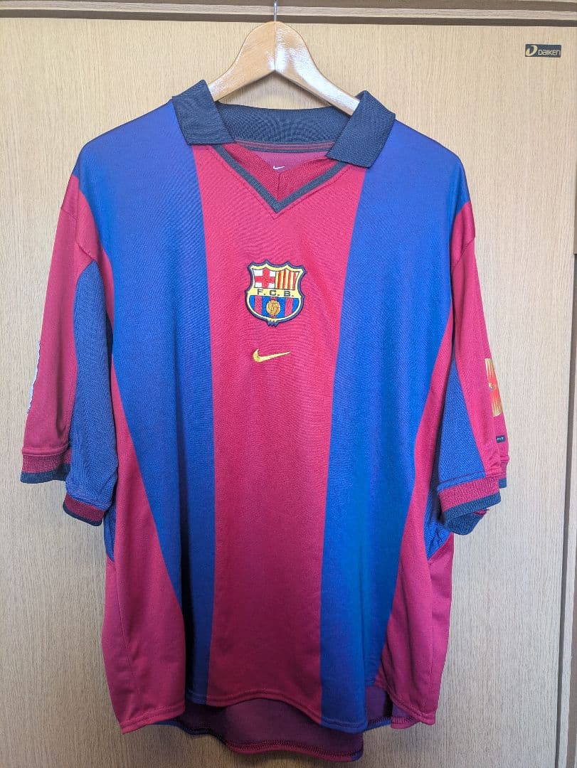 01/02FCバルセロナ GUARDIOLA 4 ホームユニフォーム