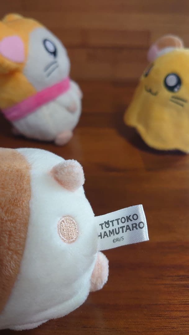 とっとこハム太郎　ハムちゃんずコレクション　ぬいぐるみ　三英貿易　5個セット