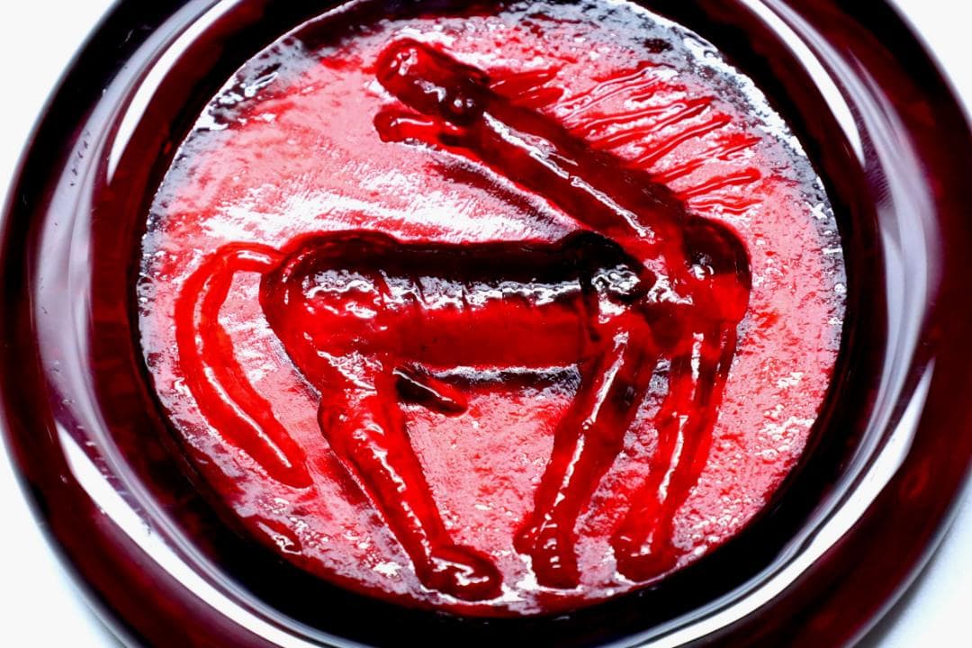 Erik Hoglund エリックホグラン ガラスオーナメント 馬 13234