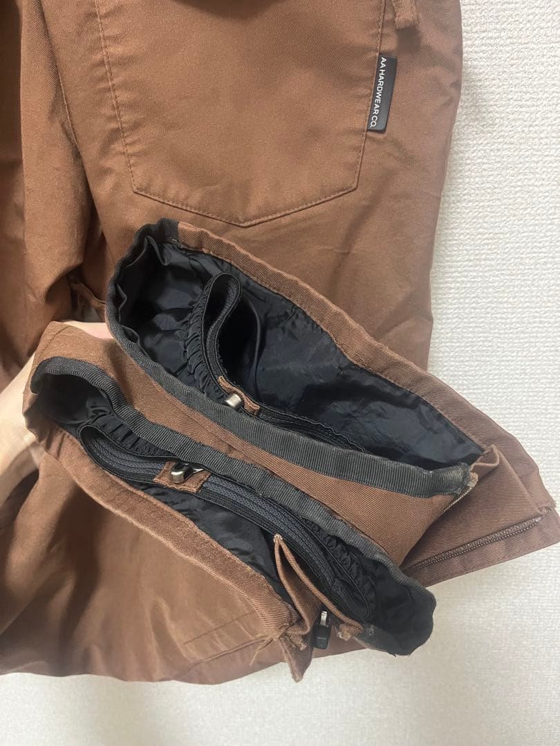 美品　AA HARDWEAR スキー　スノーボード　ウェア　ビブパンツ