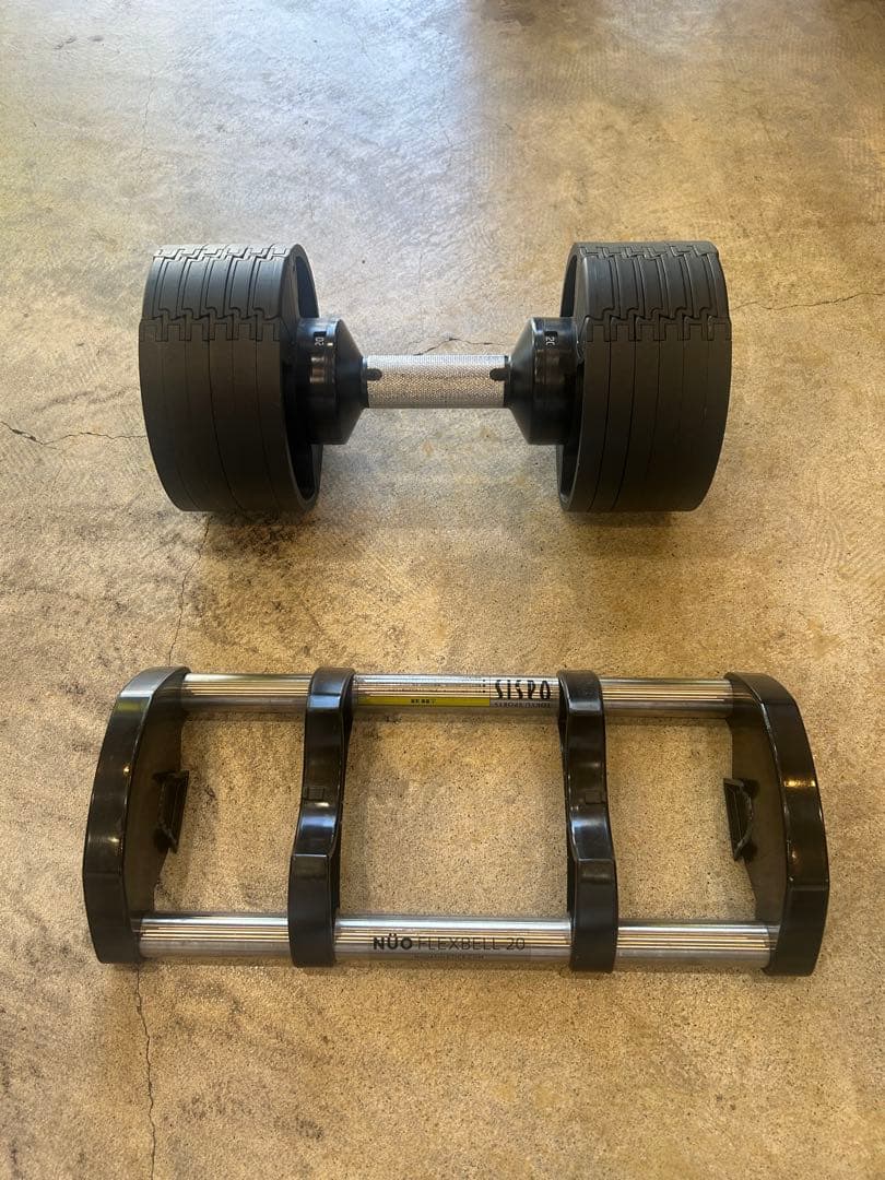 土日のみ割引します　NUO FLEXBELL 20kg 4kg刻み ダンベル ①