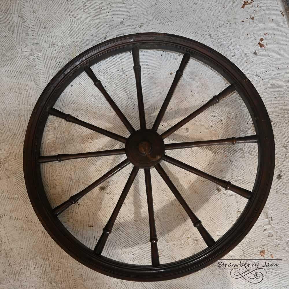 L3710-31 英国アンティーク ヴィクトリアン ガーデンホイール 車輪