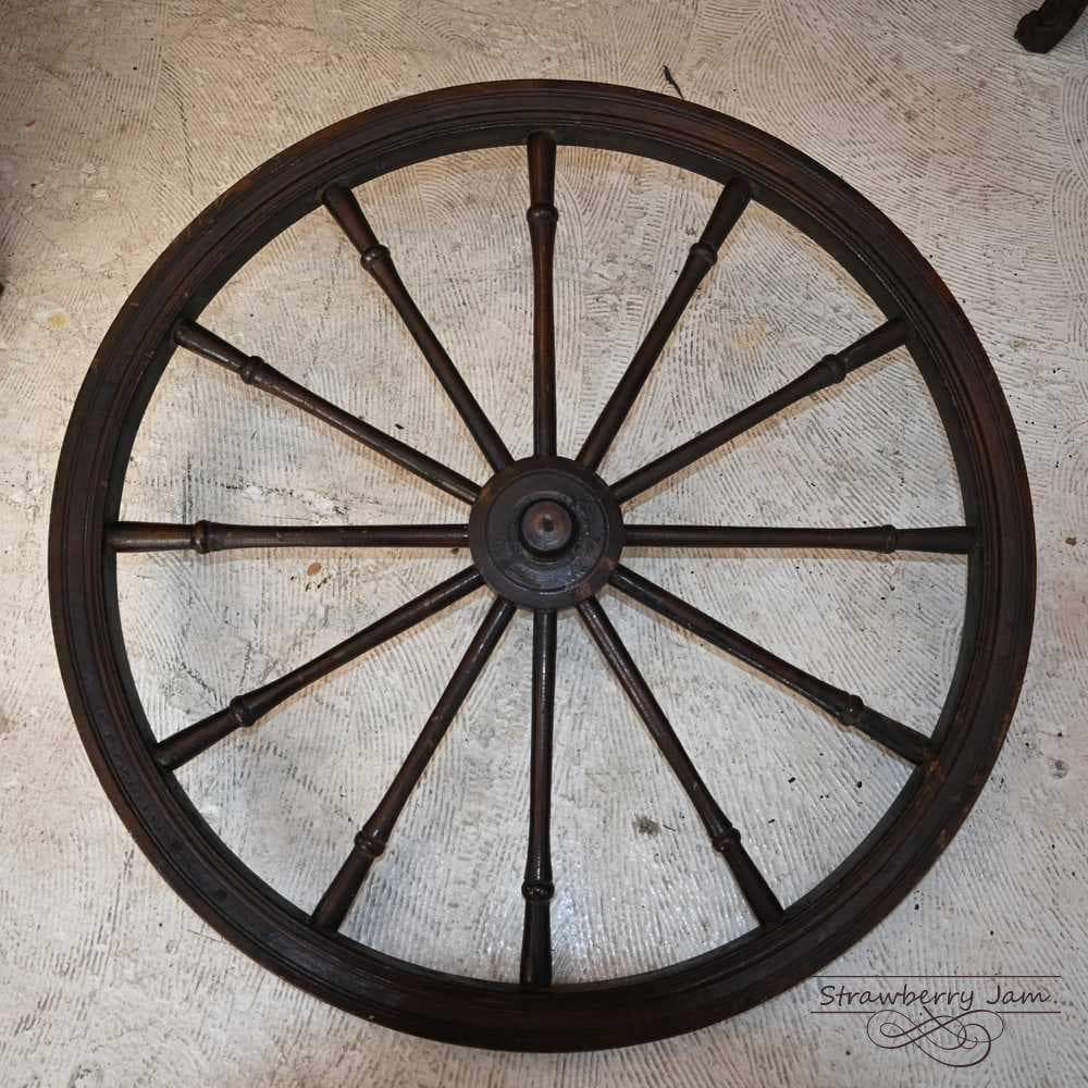 L3710-31 英国アンティーク ヴィクトリアン ガーデンホイール 車輪