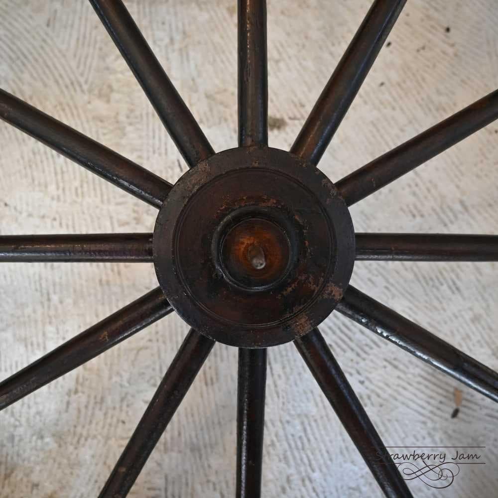 L3710-31 英国アンティーク ヴィクトリアン ガーデンホイール 車輪