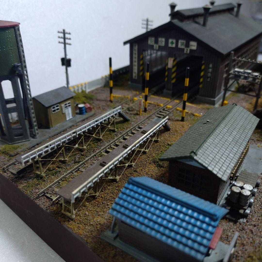 ジオラマ【36✕26cm程度】　Nゲージサイズ?　レール幅（9mm）