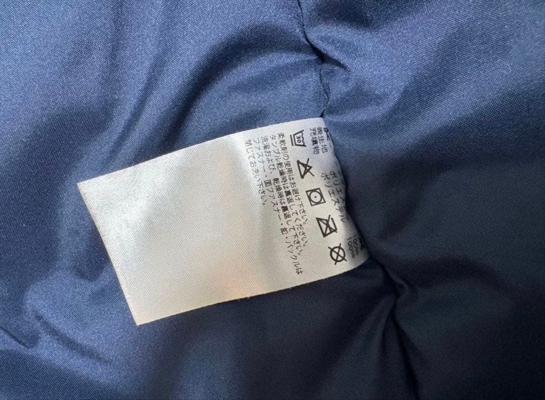 横浜F・マリノス／adidas 中綿 ハーフジャケット ベンチコート (O）