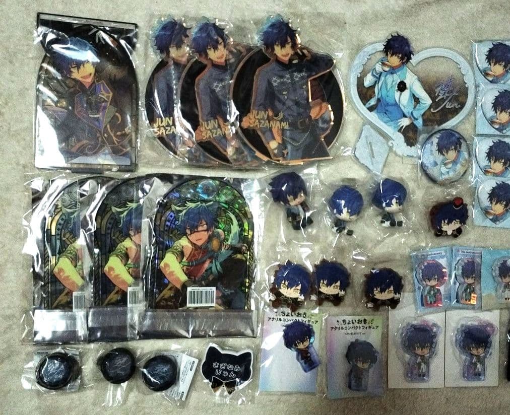 あんスタ　漣　ジュン　セット　缶バ　アクスタ　アクキー　中国　韓国　コスマス