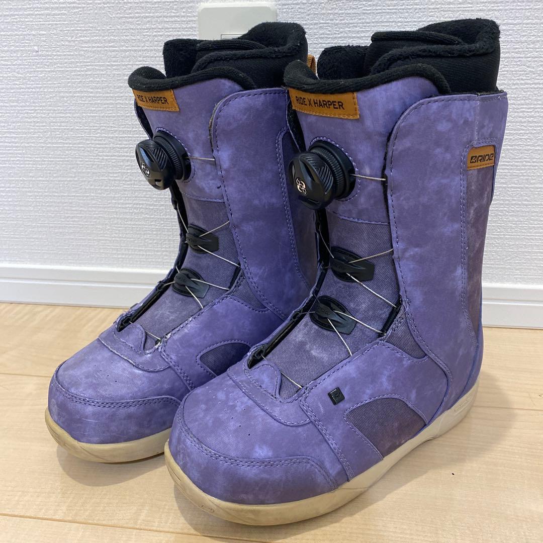 【超美品_即日発送】RIDE スノボブーツ　HARPER BOA　23.0cm
