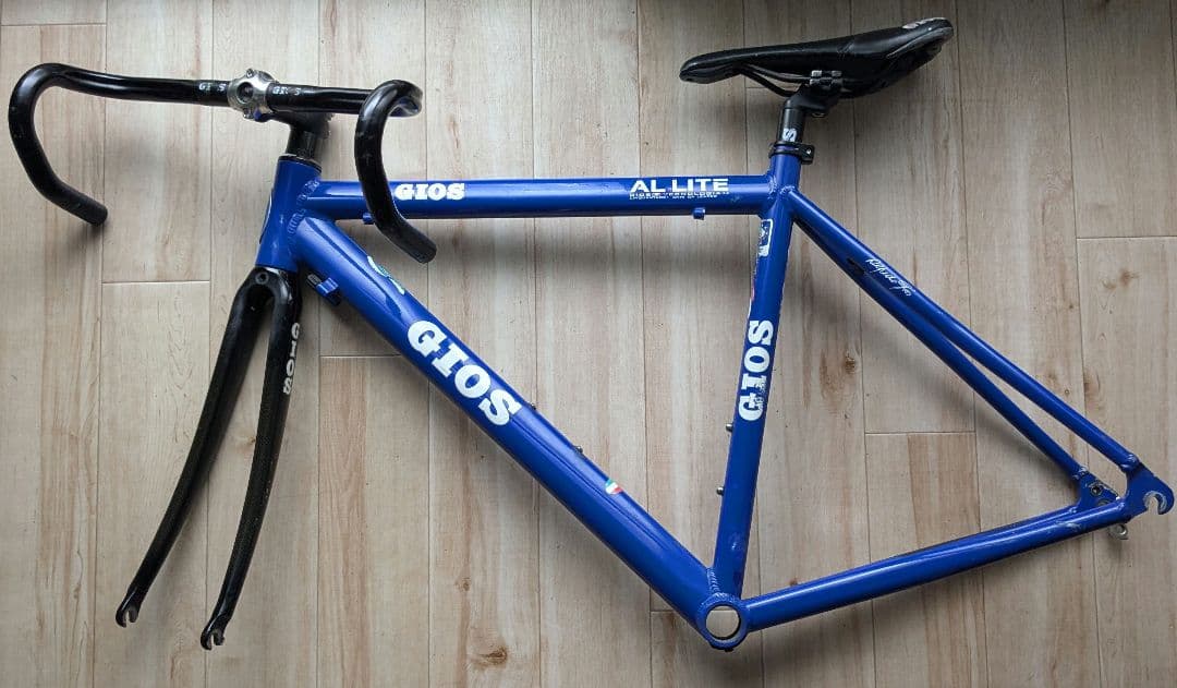 GIOS アルミニウムロードバイクフレーム 青