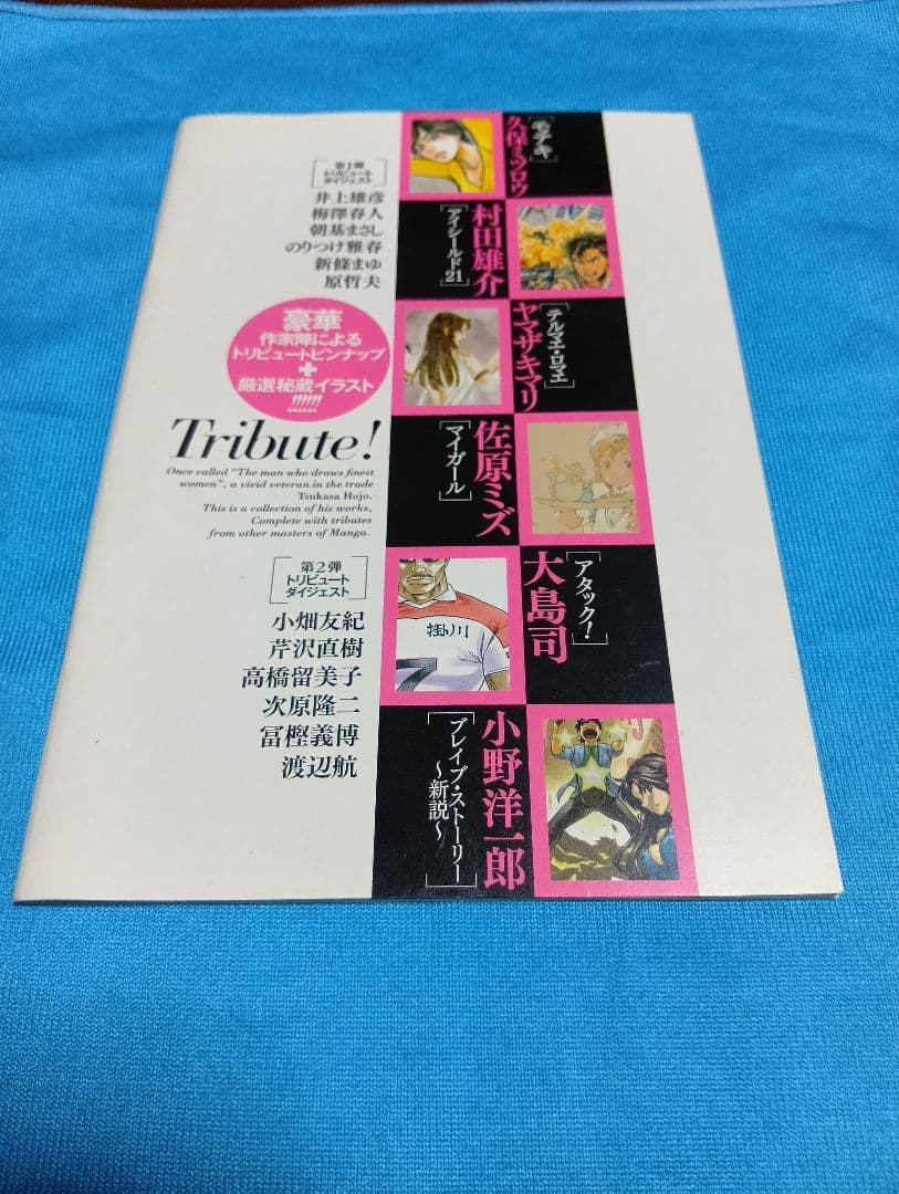 北条司 30周年記念 特製画集　コミックゼノン付録